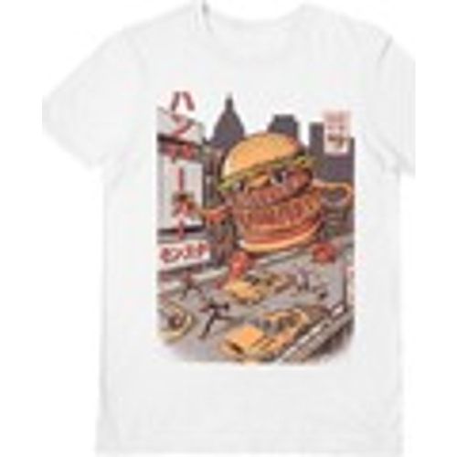 T-shirts a maniche lunghe Burgerzilla - Ilustrata - Modalova