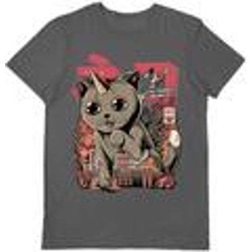 T-shirts a maniche lunghe Catzilla - Ilustrata - Modalova