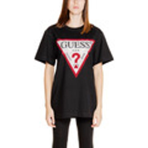 T-shirt SS CN SHINY TRIANGLE W4YI34 I3Z14 - Guess - Modalova