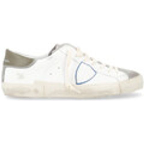 Sneakers Sneaker Paris X in pelle bianca con - Philippe Model - Modalova