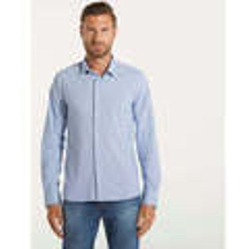 Camicia a maniche lunghe camicia oxford jaquard fantasia azzurra - Rrd - Roberto Ricci Designs - Modalova