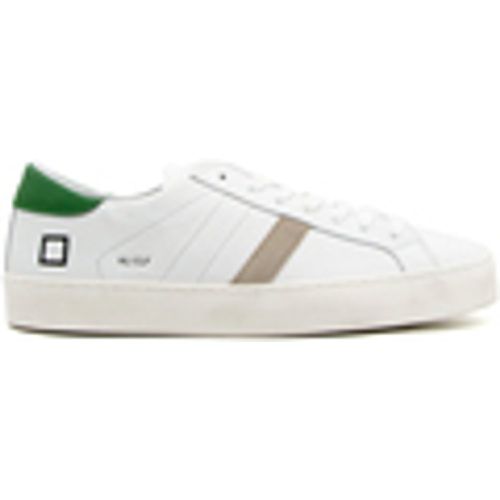 Sneakers D.A.T.E. HL-CA-WG HILL LOW CALF WHITE-GREEN - Date - Modalova