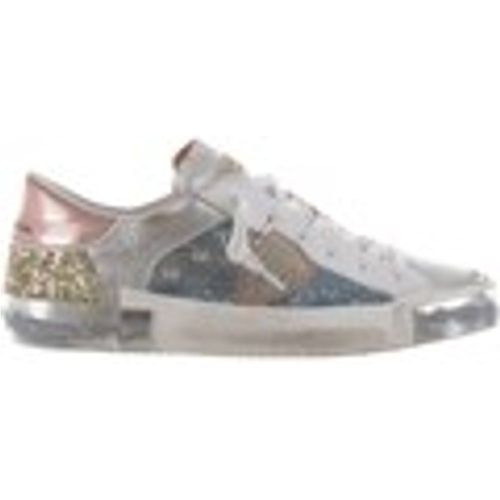 Sneakers Sneaker paris x low in pelle metal - Philippe Model - Modalova