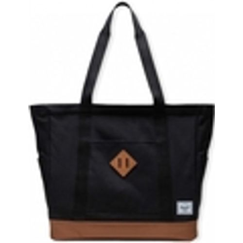 Zaini Heritage Tote - Black/Saddle Brown - Herschel - Modalova