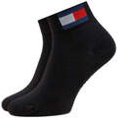 Calzini Quarter Two Pack Flag Socks Black - Tommy Hilfiger - Modalova