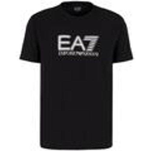 T-shirt & Polo Visibility Logo T-Shirt Black - Ea7 Emporio Armani - Modalova