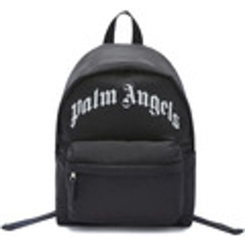 Zaini Palm Angels Zaino Logo Curvo - Palm Angels - Modalova