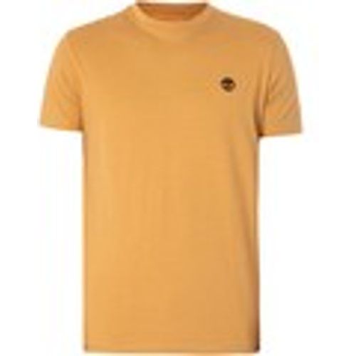 T-shirt T-shirt con logo ricamato slim fit - Timberland - Modalova