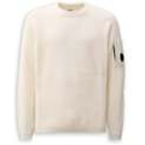 Felpa Cp Company Lambswool Latte - CP Company - Modalova