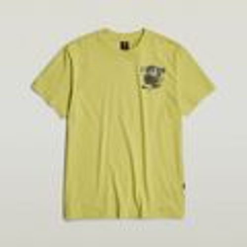 T-shirt & Polo D24687-C372 HEADPHONES-G306 LINDEN GREEN - G-Star Raw - Modalova