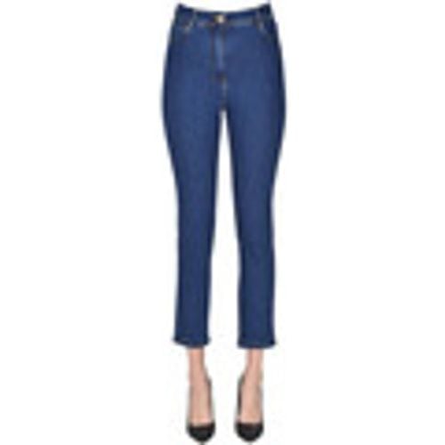 Jeans Jeans slim con impunture DNM00004047AI - Simona Corsellini - Modalova