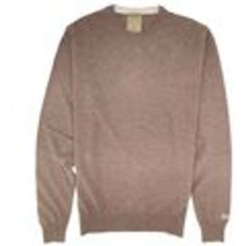 Maglione Maglia Lambswool Crewneck Uomo Mocha Meringue - Woolrich - Modalova