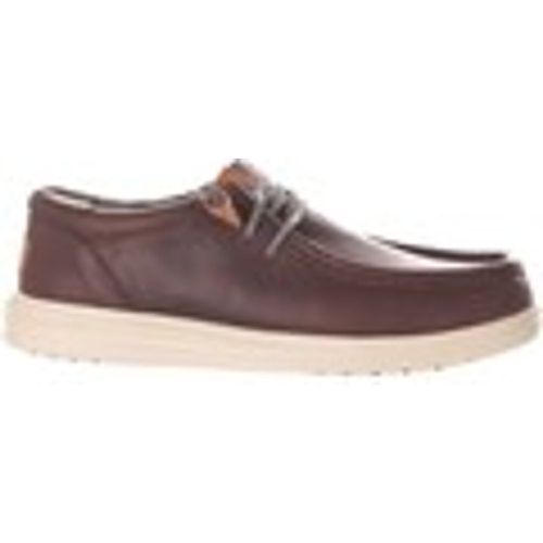 Scarpe Sneaker wally grip in pelle - HEYDUDE - Modalova