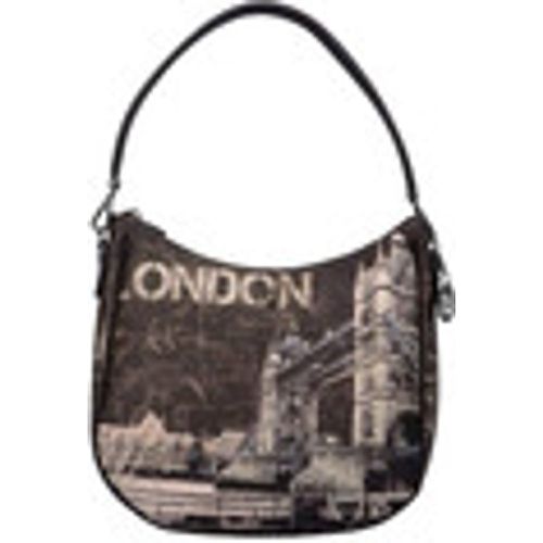 Borsa a spalla Borsa a spalla Stt-438 Street black Londra - Y Not? - Modalova