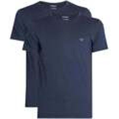 T-shirt & Polo Lounge 2 Pack Crew T-Shirts Navy/Navy - Emporio Armani - Modalova