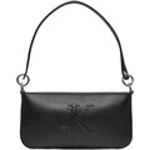 Borsa SCULPTED SHOULDER POUCH25 DEBOSS K60K612725 - Calvin Klein Jeans - Modalova