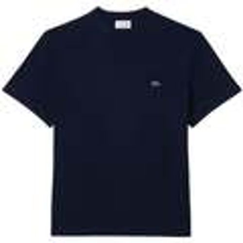 T-shirt & Polo Chest Pocket Cotton T-Shirt Midnight - Lacoste - Modalova