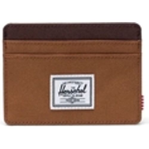 Portafoglio Charlie Eco Cardholder - Rubber/Chicory Coffee - Herschel - Modalova