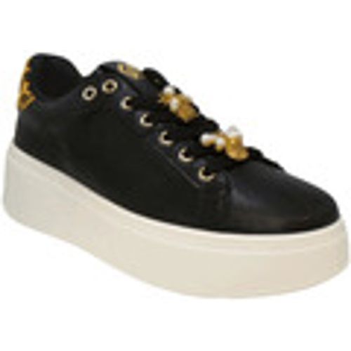 Sneakers basse ; ECOPELLE /LEOPARD GB867 - Gold&gold - Modalova