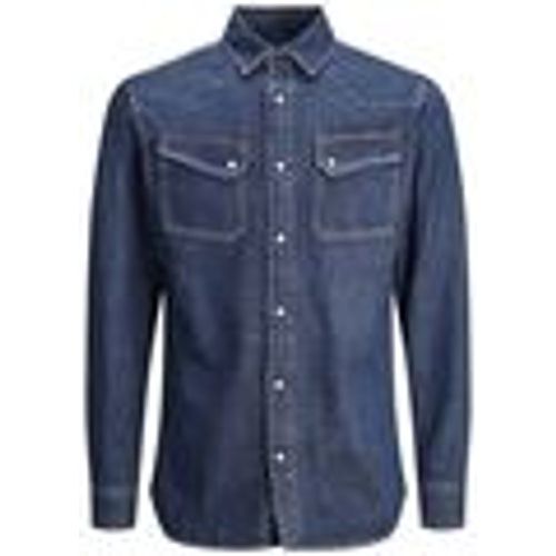 Camicia a maniche lunghe 12261895 RENO- DENIM - jack & jones - Modalova