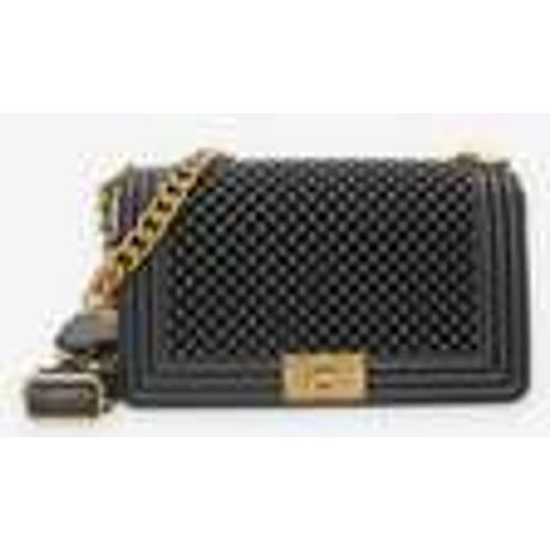 Borsa a tracolla FLAT M BALL_24-BLACK / LIGHT OTTONE - Marc Ellis - Modalova