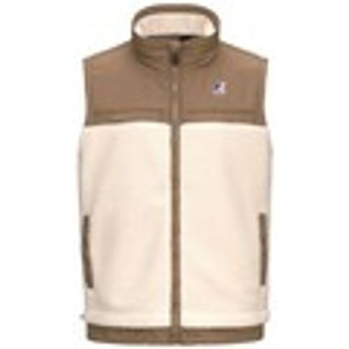 Giacche Gilet Le Vrai 30 Jile Orsetto Ecru-Brown Corda - K-way - Modalova