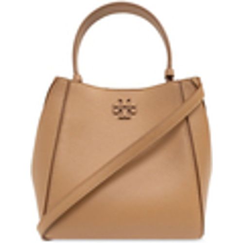 Borsa Borsa a secchiello McGraw marrone in pelle - TORY BURCH - Modalova