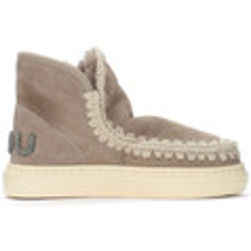 Tronchetti Stivaletto Eskimo Sneaker Bold grigio con logo - Mou - Modalova