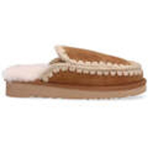 Scarpe ciabatta Eskimo Slipper cuoio - Mou - Modalova