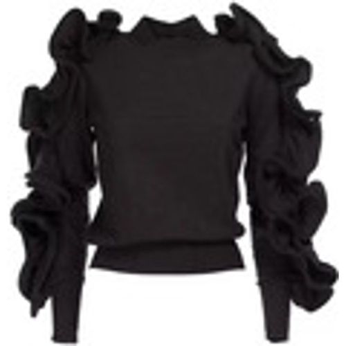 Maglione maglia nera con rouches - No Secrets - Modalova