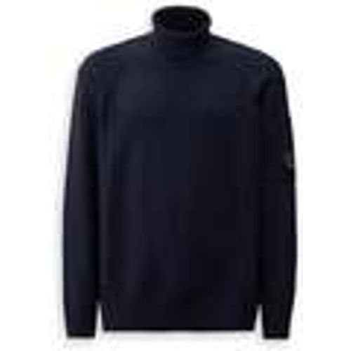 Felpa Cp Company Collo Alto Blu - CP Company - Modalova