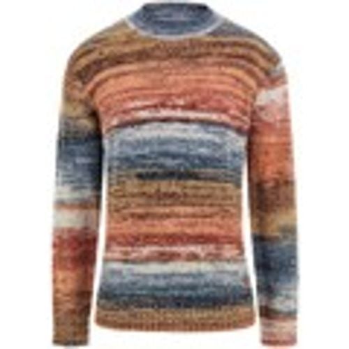 Felpa Eged Space Dye Striped Swtr - Guess - Modalova