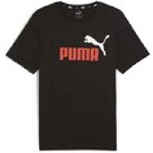 T-shirt & Polo Ess+ 2 Col Logo Tee - Puma - Modalova