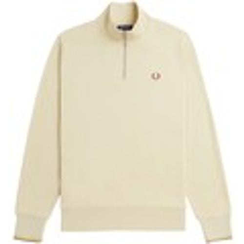 Felpa Fp Half Zip Sweatshirt - Fred Perry - Modalova