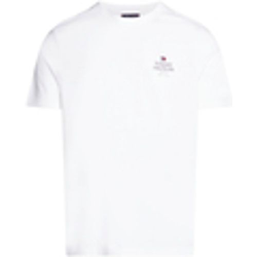 T-shirt & Polo T-shirt bianca con logo - Tommy Hilfiger - Modalova