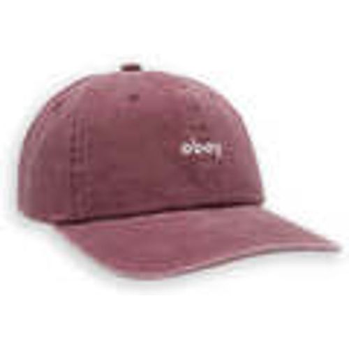 Cappellino Cappello Pigment Lowercase 6 Pannel Strapback - Obey - Modalova