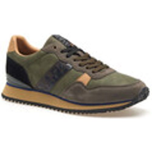 Sneakers sneaker uomo Cosmos 01 in nabuk e tessuto taupe green - Napapijri - Modalova