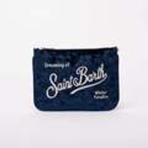 Borsa Shopping pochette velvet midnight - Mc2 Saint Barth - Modalova