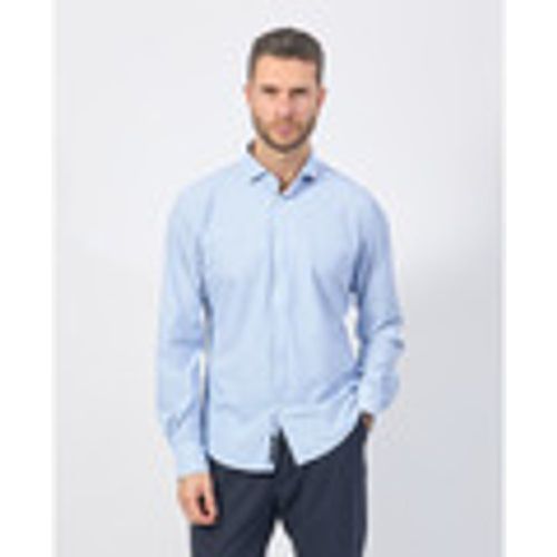 Camicia a maniche lunghe Camicia uomo a microfantasia - Yes Zee - Modalova