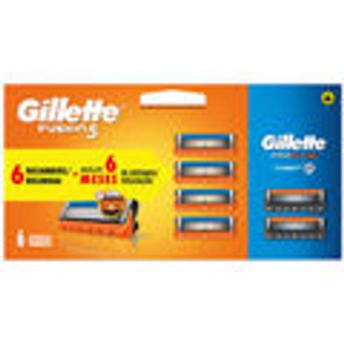 Rasoi & lame Caricatore Fusion 5 4 Ricambi + Proglide 2 Ricambi - Gillette - Modalova