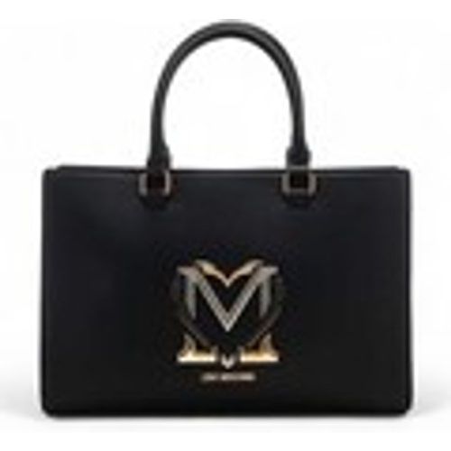 Borsa Borsa a mano con logo monogramma - Love Moschino - Modalova