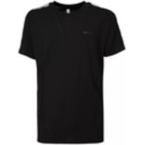 T-shirt & Polo t-shirt nera bande logate - Moschino - Modalova