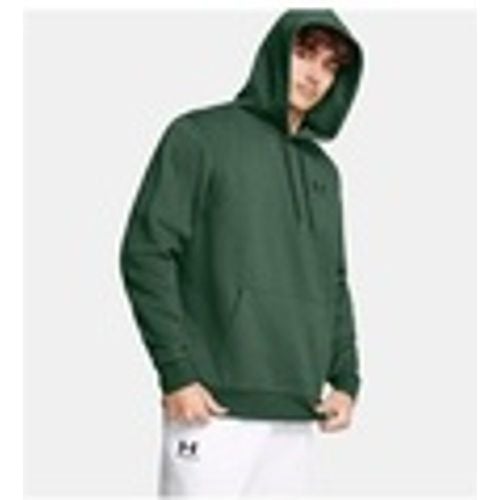 Felpa FELPA ICON FLEECE HOODIE GREEN - Under Armour - Modalova