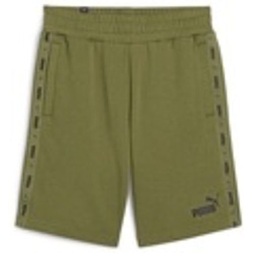 Pantaloni corti PANTALONCINO PUM A ESS TAPE SHORT GREEN - Puma - Modalova