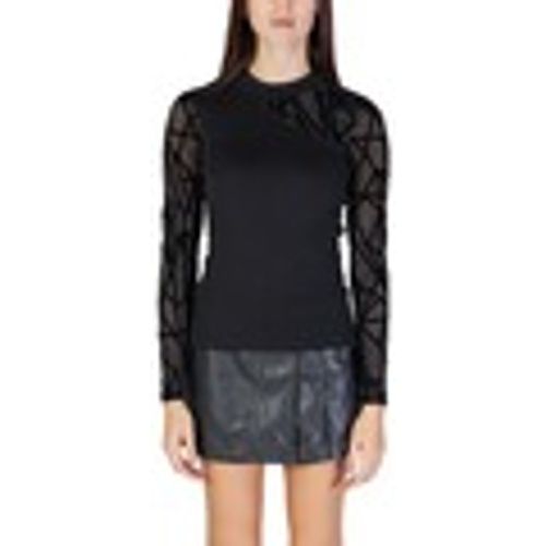 T-shirts a maniche lunghe ONLCOLETTE LIFE L/S MESH MIX TOP BOX JRS 15337504 - Only - Modalova