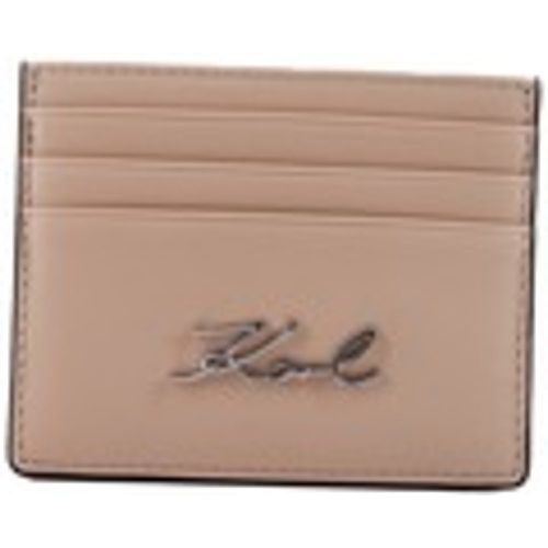 Portamonete SIGNATURE CARDHOLDER - Karl Lagerfeld - Modalova