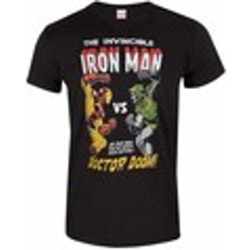 T-shirts a maniche lunghe Iron Man Vs Doom - Marvel - Modalova