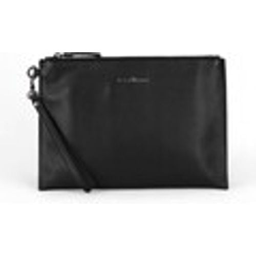 Borsa Pochette in pelle con logo - John Richmond - Modalova