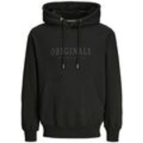 Felpa 12262811 FREDERIKSBERG SWEAT HOOD-BLACK - jack & jones - Modalova