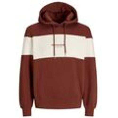 Felpa 12277740 VESTERBRO BLOCK-BRANDY BROWN - jack & jones - Modalova